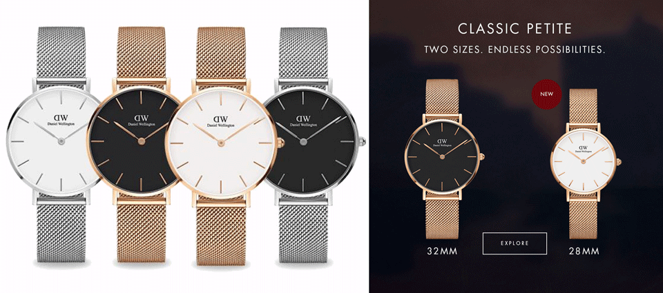Đồng hồ DW Classic Petite