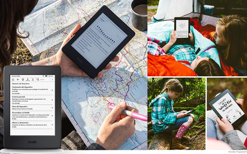 Kết quả hình ảnh cho Nên mua dòng máy đọc sách Kindle nào?