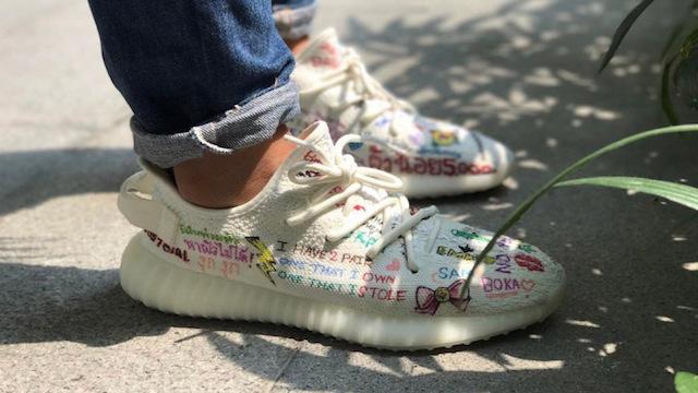 Giày adidas Yeezy Cream White Giày adidas Yeezy Cream White